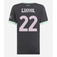 Camiseta AC Milan Emerson Royal #22 Tercera Equipación para mujer 2024-25 manga corta